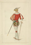 Military costume, 1400