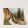 Mill at Spital-Pyhrn by Eduard Peithner von Lichtenfels