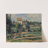 Mill on the Couleuvre at Pontoise (1881) by Paul Cézanne