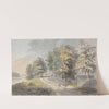 Miller Lane &amp; Trees by River by James Miller