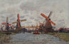 Mills at Westzijderveld near Zaandam