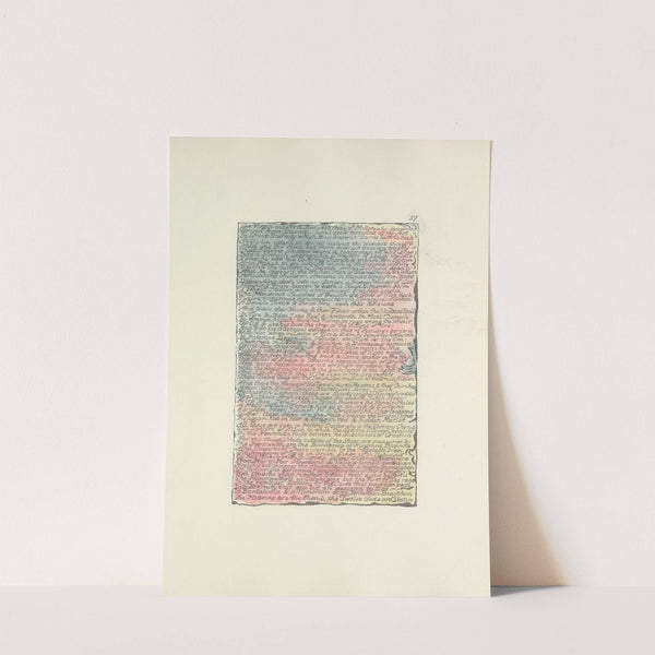 Milton, a poem in 2 books Pl.37 (19th century) by William Blake