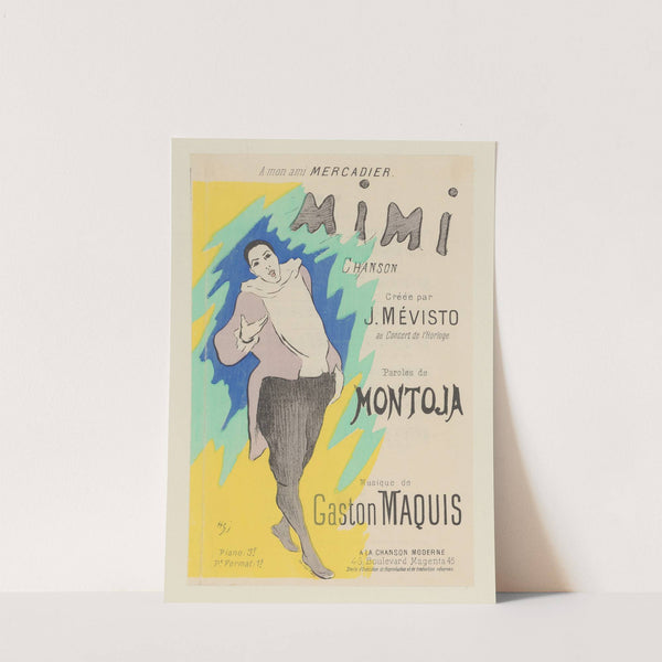 Mimi (1895) by Henri-Gabriel Ibels