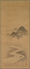 Minamoto no Nakakuni Visits Lady Kogō 1 (late 1600s)