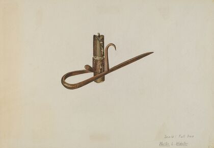 Miner’s Candle Holder