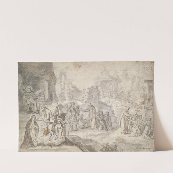 Miracles of the Host by Style of Abraham van Diepenbeeck