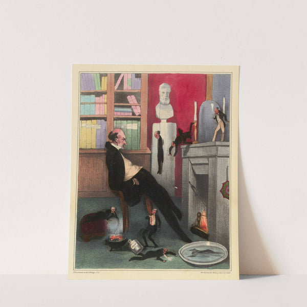 Misantropie (1833) by Honoré Daumier