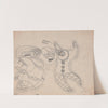 Miscellaneous interior details.] [Details, figural doodles, and notations by Winold Reiss