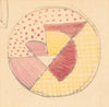 Miscellaneous small sketches for inlaid table tops.] [Design with circular and geometric motif