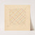 Miscellaneous small sketches for inlaid table tops.] [Design with lined grid motif by Winold Reiss
