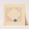 Miscellaneous small sketches for inlaid table tops.] [Design with zig-zag motif (1930) by Winold Reiss