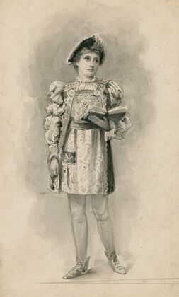 Miss Bessie Hatton [as Hamlet] — size preview
