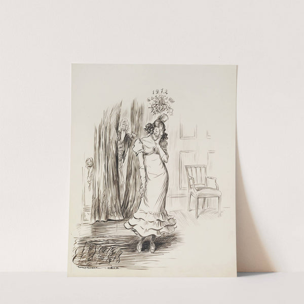 Miss Democracy; something tells me I’m to be kissed again (1912) by William Henry Walker