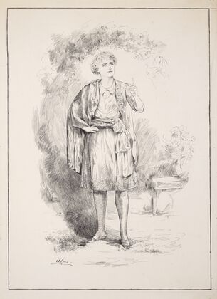 Miss Ellen Terry as Viola, ‘Twelfth night’