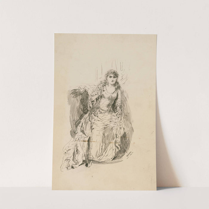 Miss Mary Anderson as Juliet, act 4, scene 7 by Alma