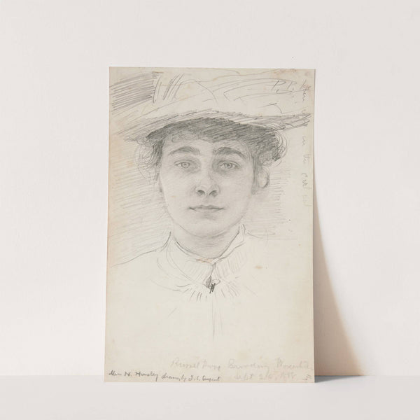 Miss N. Huxley by John Singer Sargent