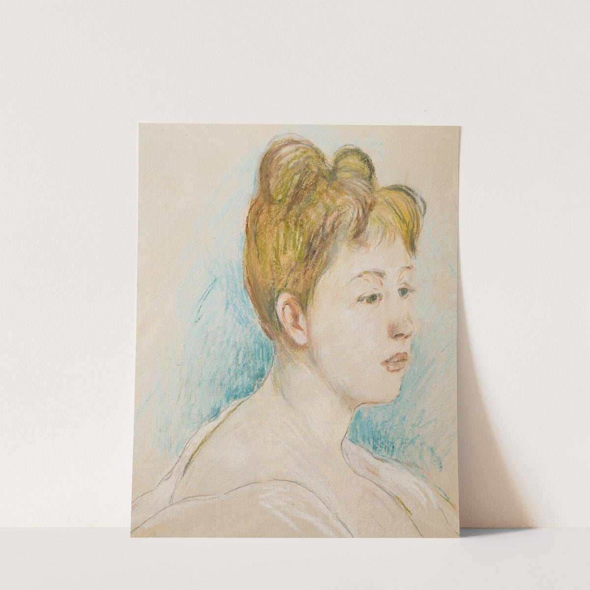Miss P (1891) by Berthe Morisot