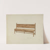 Mission Bench by Edward Jewett