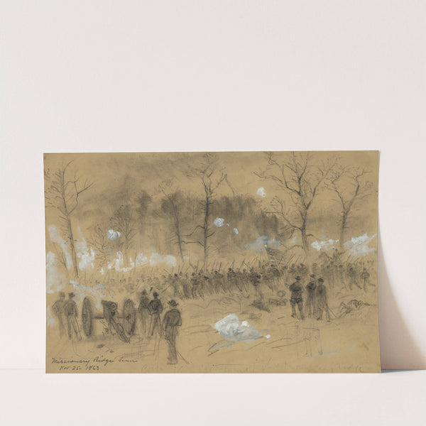 Missionary Ridge, Tenn., Nov 25 1863. by Alfred Rudolph Waud