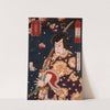 Mist; The Actor Ichikawa Sadanji as Hoshikage Tsuchiemon by Tsukioka Yoshitoshi