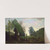 Misty Morning by Jean-Baptiste-Camille Corot