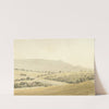 Mittelgebirgslandschaft by Caspar David Friedrich