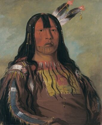 Mix-Ke-Móte-Skin-Na, Iron Horn, a Warrior (1832)