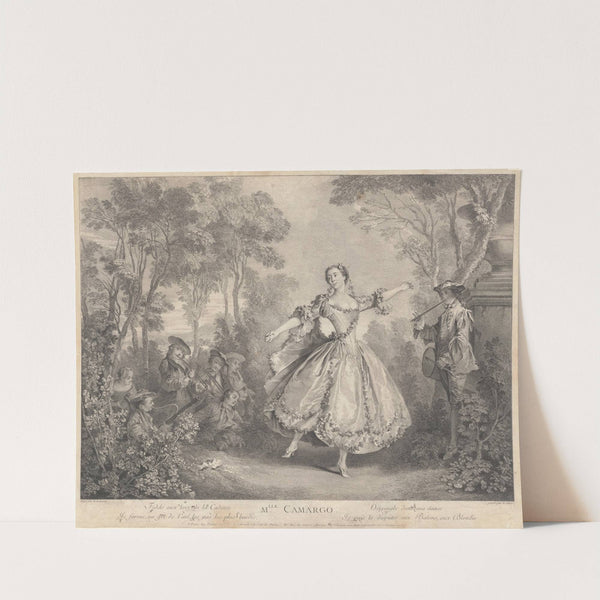 Mlle. Camargo (1740-1749) by Nicolas Lancret