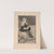 Mlle Luquet seated on a couch by Mary Cassatt