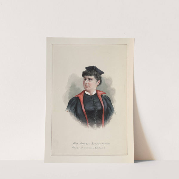 Mme Adler as Portia by Victor Moblard