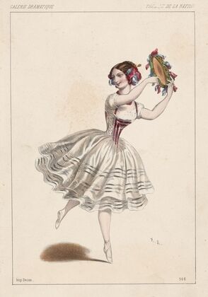 Mme Cérito-St.-Léon, rôle de Stella, 2e tableau (1850)