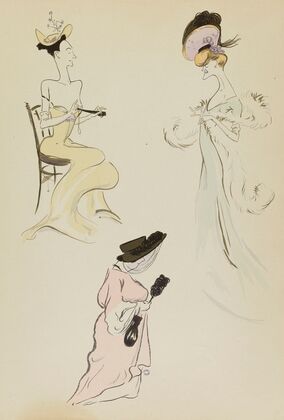 Mme Gauthereau , miss Gebhart, Mme Hudson