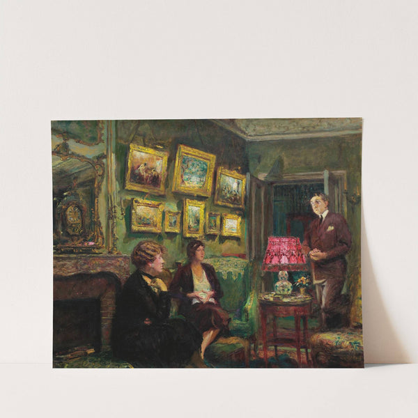 Mme Gillou Chez Elle (L’accord Parfait) (1932-33) by Édouard Vuillard