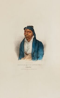 MO-WAN-ZA or The Little Wolf; A Miami Chief (1835)