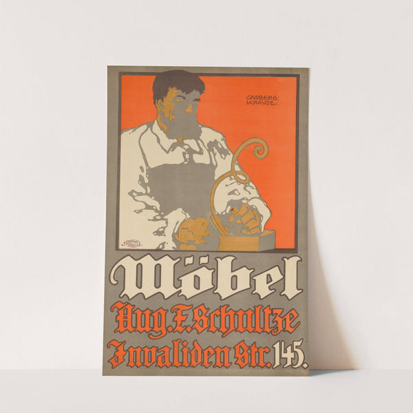 Möbel August F. Schultze (ca. 1900 - 1914) by Paul Casberg-Krause