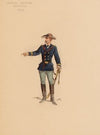 Mobiles bretons, officier, 1870