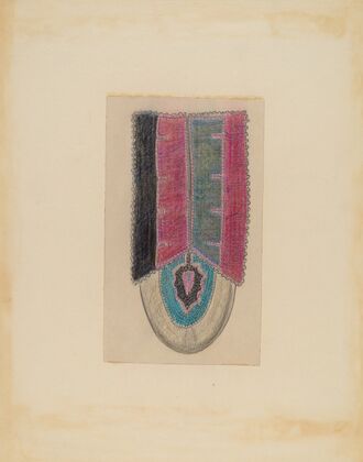 Moccasin Beadwork