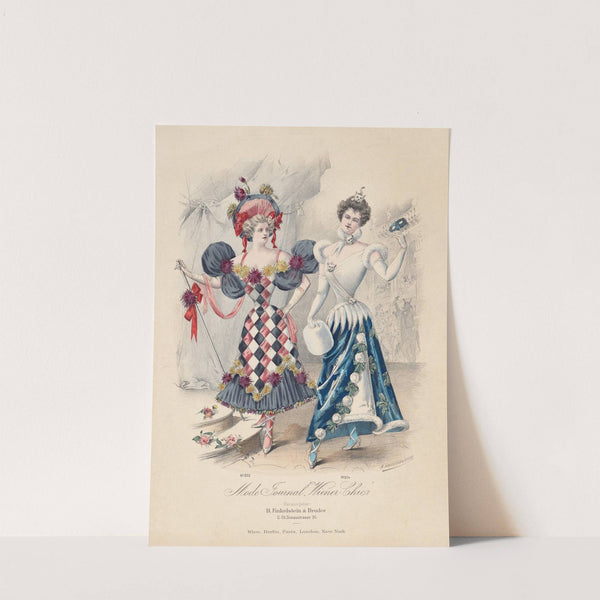 Mode journal, Wiener chic (1860-1899) by Jos. Eberle & Co.