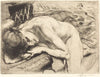 Model Asleep on the Floor (Le modèle endormi à terre) (1885)