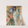 Model by the Wicker Chair (1919–21) by Edvard Munch