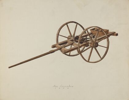 Model Potato Planter