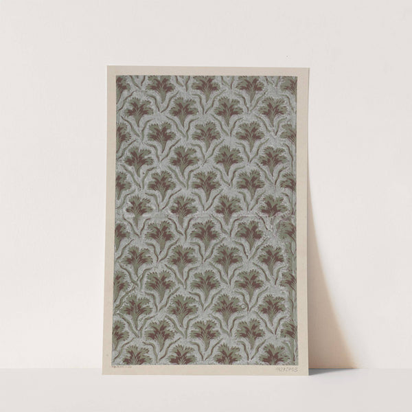 Modeldruckpapier (florales Flächenmuster)