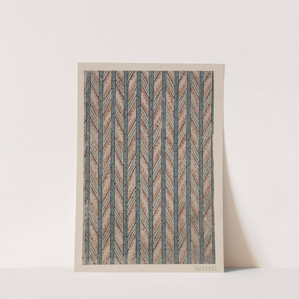 Modeldruckpapier (Streifendekor)