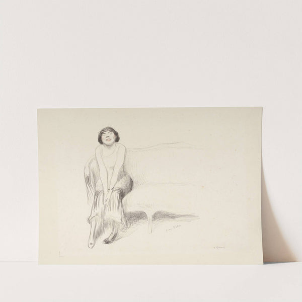 Modèle causant (1912) by Jean Veber