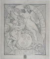 Modèle de timbre de 3 centimes