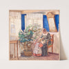 Moder og barn ser billeder (Anna og Hans Syberg) (1895 - 1896) by Fritz Syberg