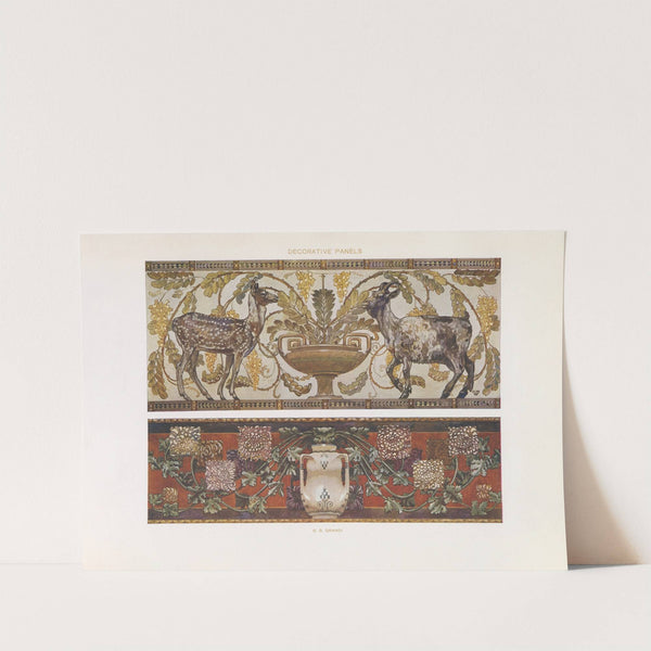 Modern decorative art Vol. I Pl.27 by Paul Wenzel (Publisher)