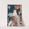 Modern Gallants with Morning Glories by Tsukioka Yoshitoshi