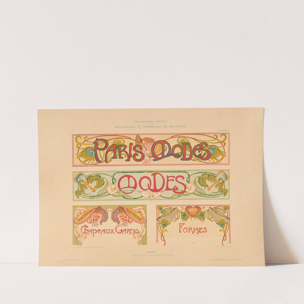 Modes (1905) by Henry Guédy