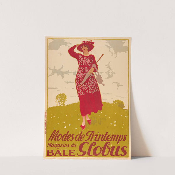 Modes de Printemps – Magasins du Globus – Bâle (1925) by Jules Courvoisier